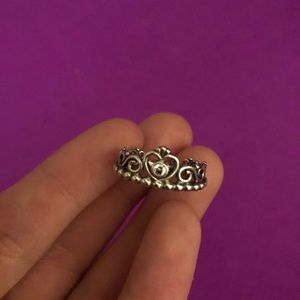 PANDORA Princess Tiara Crown Ring (Silver)